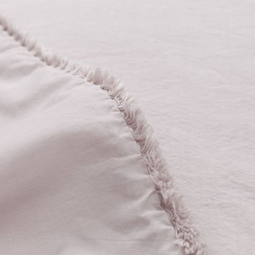 Fajao duvet cover, light mauve, 100% combed cotton | URBANARA percale bedding
