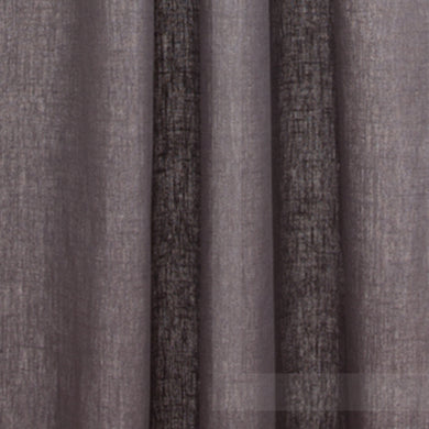 Fana Linen Curtain charcoal, 100% linen