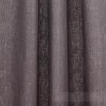 Fana curtain, charcoal, 100% linen |High quality homewares