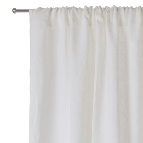 Fana Linen Curtain in natural white | Home & Living inspiration | URBANARA