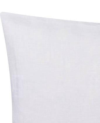 Cushion Cover Ferro White, 100% Organic Linen