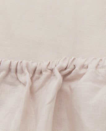 Fitted Sheet Ferro Natural, 100% Organic Linen