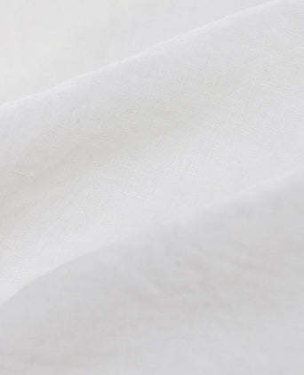 Fitted Sheet Ferro White, 100% Organic Linen