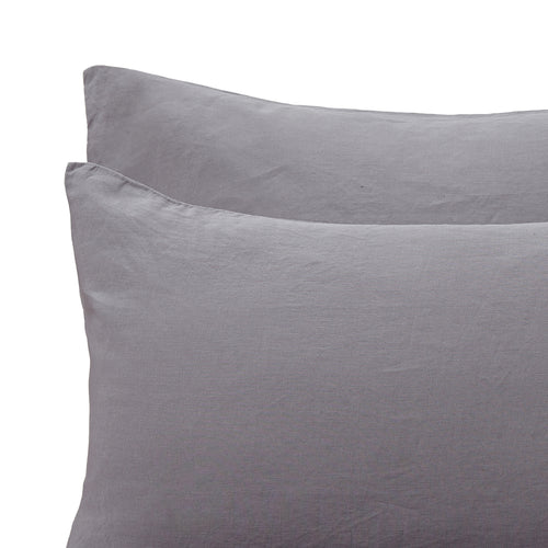 Figuera Linen Bedding [Charcoal]