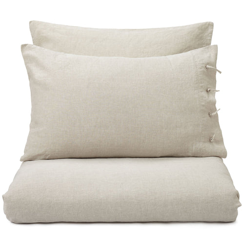 Figuera duvet cover, natural, 100% linen