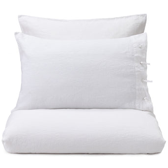 Figuera Linen Bedding [White]
