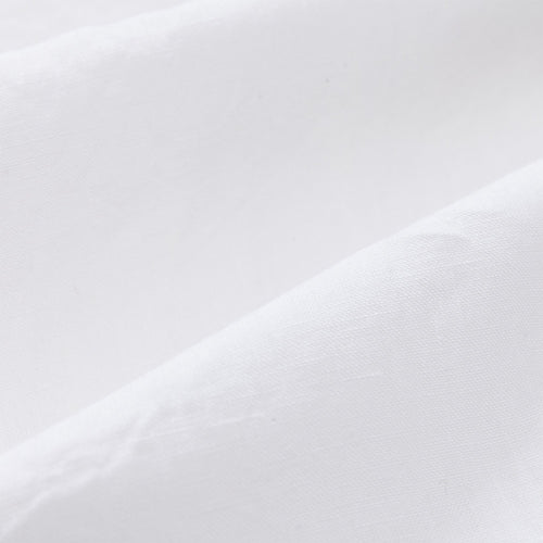 Figuera pillowcase, white, 100% linen | URBANARA linen bedding