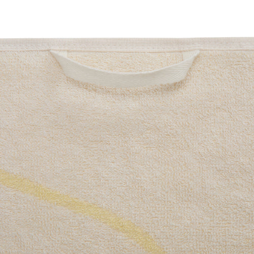 Foia Beach Towel [Butter & Natural white]