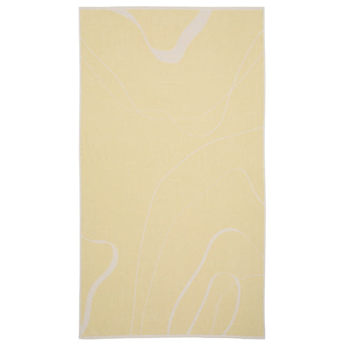 Foia Beach Towel [Butter & Natural white]