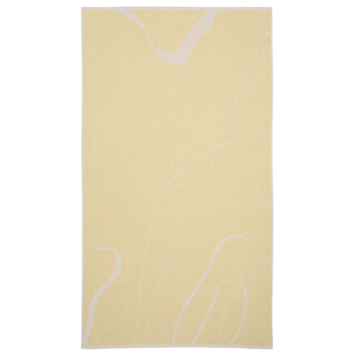 Foia Beach Towel [Butter & Natural white]