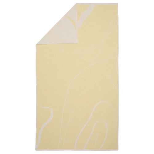 Foia Beach Towel [Butter & Natural white]