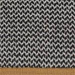 Foligno blanket in black & cream & ochre, 100% cashmere wool |Find the perfect cashmere blankets