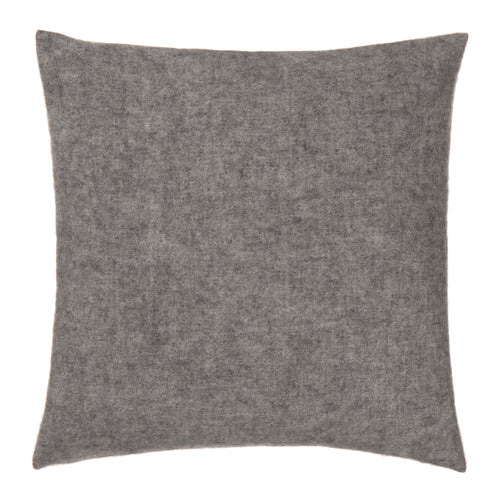 Fyn Cushion Cover grey & natural, 95% new wool & 5% linen