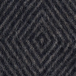 Gotland Dia Wool Blanket [Dark blue & Grey]