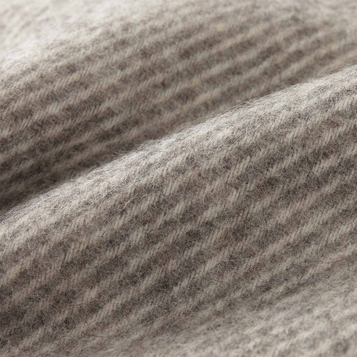 Gotland Wool Blanket grey & cream, 100% new wool | Find the perfect wool blankets
