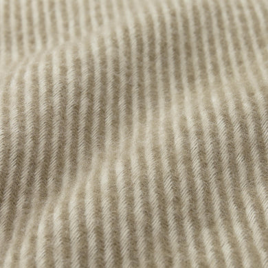 Gotland Blanket olive green & off-white, 100% new wool
