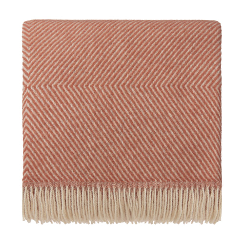 Gotland Blanket [Terracotta & Cream]