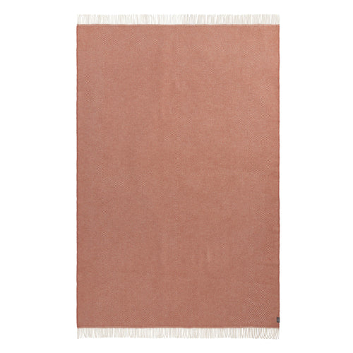 Gotland Blanket [Terracotta & Cream]