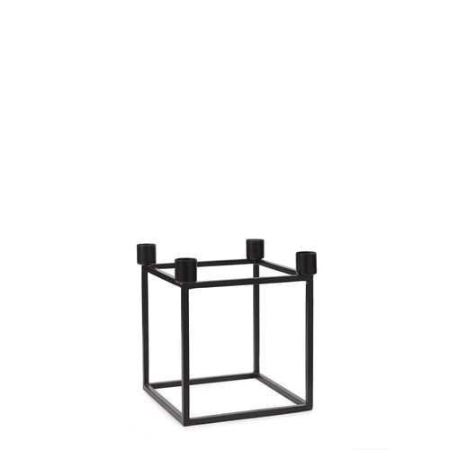 Indore candle holder in black | Home & Living inspiration | URBANARA