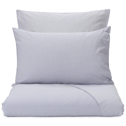 Izeda Pillowcase blue & white, 100% cotton