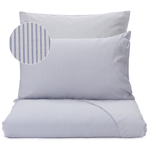 Izeda Bed Linen blue & white, 100% cotton