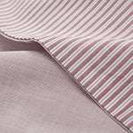 Izeda Duvet Cover dark red & white, 100% cotton | Find the perfect percale bedding