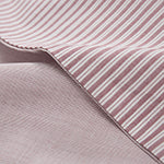 Izeda Pillowcase dark red & white, 100% cotton | Find the perfect percale bedding