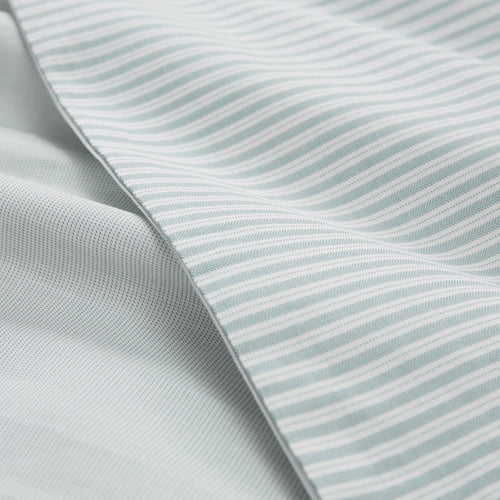 Izeda Pillowcase green grey & white, 100% cotton | High quality homewares