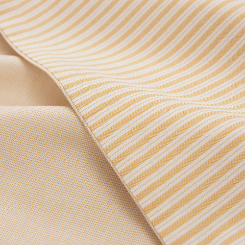 Izeda Duvet Cover mustard & white, 100% cotton | High quality homewares