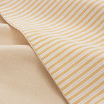 Izeda Pillowcase mustard & white, 100% cotton | Find the perfect percale bedding