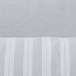 Izeda Pillowcase light grey & white, 100% cotton | Find the perfect percale bedding