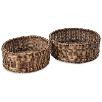 Java storage, dark brown, 100% rattan