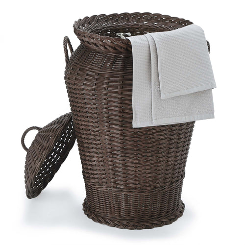 Dark brown Java Wäschekorb | Home & Living inspiration | URBANARA
