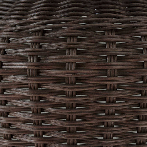 Java laundry basket, dark brown, 100% rattan |High quality homewares