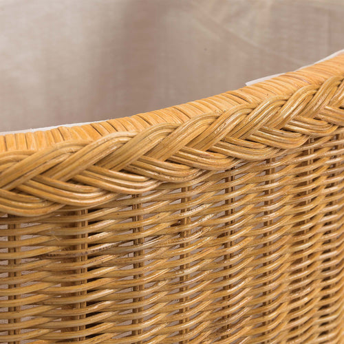 Java Laundry Basket honey, 100% rattan | URBANARA laundry baskets