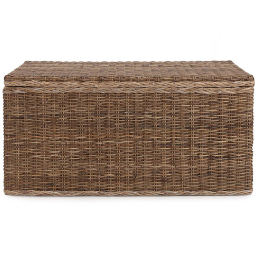 Java Storage Trunk grey brown, 100% rattan