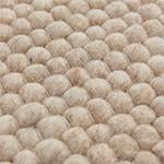 Jindas Rug [Off-White melange & Light brown]