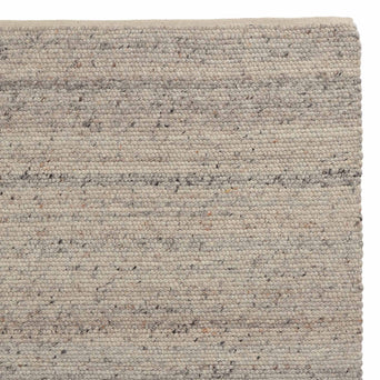 Jindas runner, silver grey, 65% wool & 35% cotton