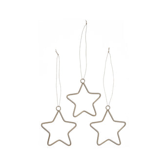 Jispa christmas decoration, brass, 100% brass