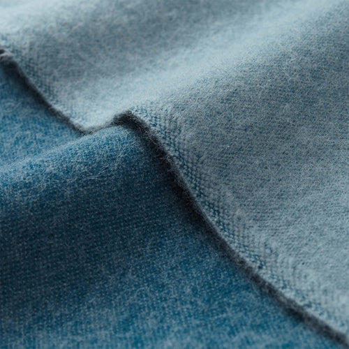 Jonava Merino Wool Blanket green grey & teal, 100% merino wool | High quality homewares