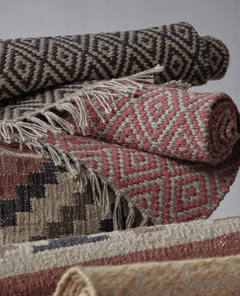 Dasheri Runner red, 100% jute