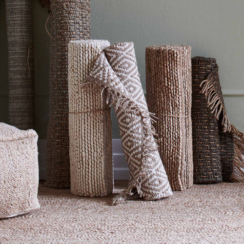 Dasheri Jute Rug in natural & white | Home & Living inspiration | URBANARA