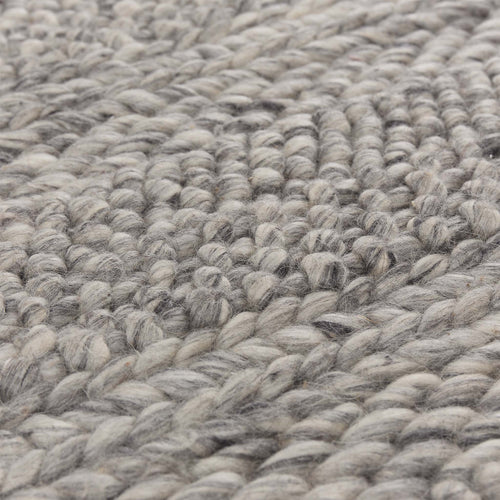 Kagu wool rug grey melange, 100% wool | High quality homewares