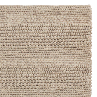 Kagu wool rug natural white, 100% wool