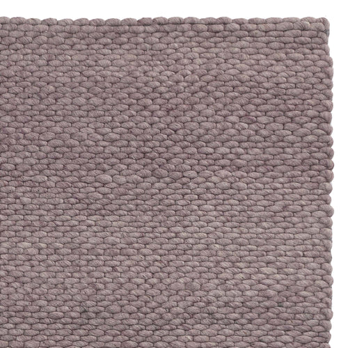 Kalu rug, grey melange, 48% wool & 52% cotton
