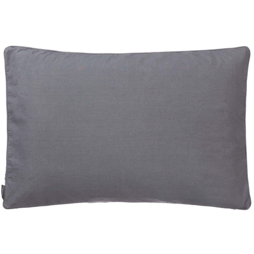 Karlay Cushion Cover charcoal, 100% linen | URBANARA cushion covers