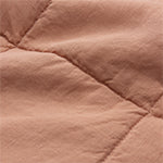 Karlay Linen Quilt [Pale terracotta]