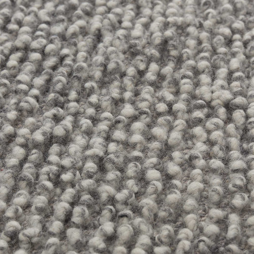 Karnu Rug grey melange, 75% wool & 25% cotton | Find the perfect wool rugs