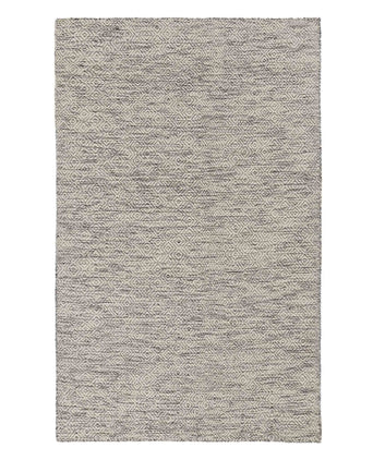Karwa Wool Rug natural white & black, 100% wool