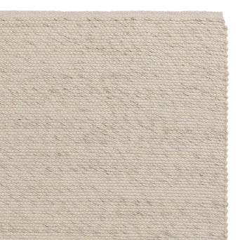 Kesar Rug ivory melange, 60% wool & 15% jute & 25% cotton